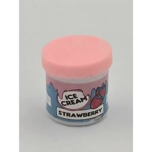 LOL Surprise OMG Doll House Miniature Strawberry Ice Cream Tub Toy Replacement